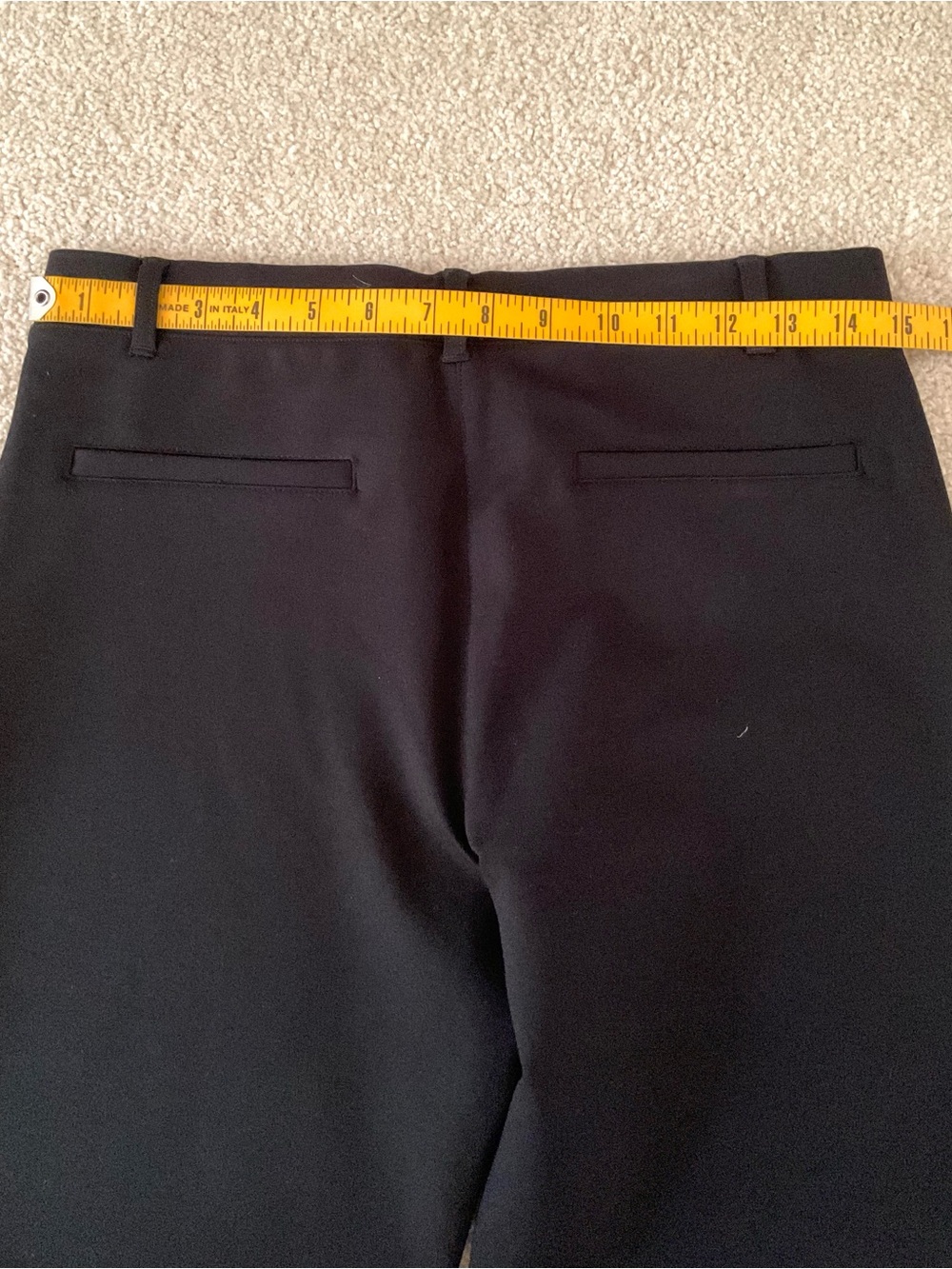 NWT Quince Black Ultra-Stretch Ponte Pants, Medium - Picture 10 of 12